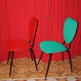 Lot de 2 chaises vintages