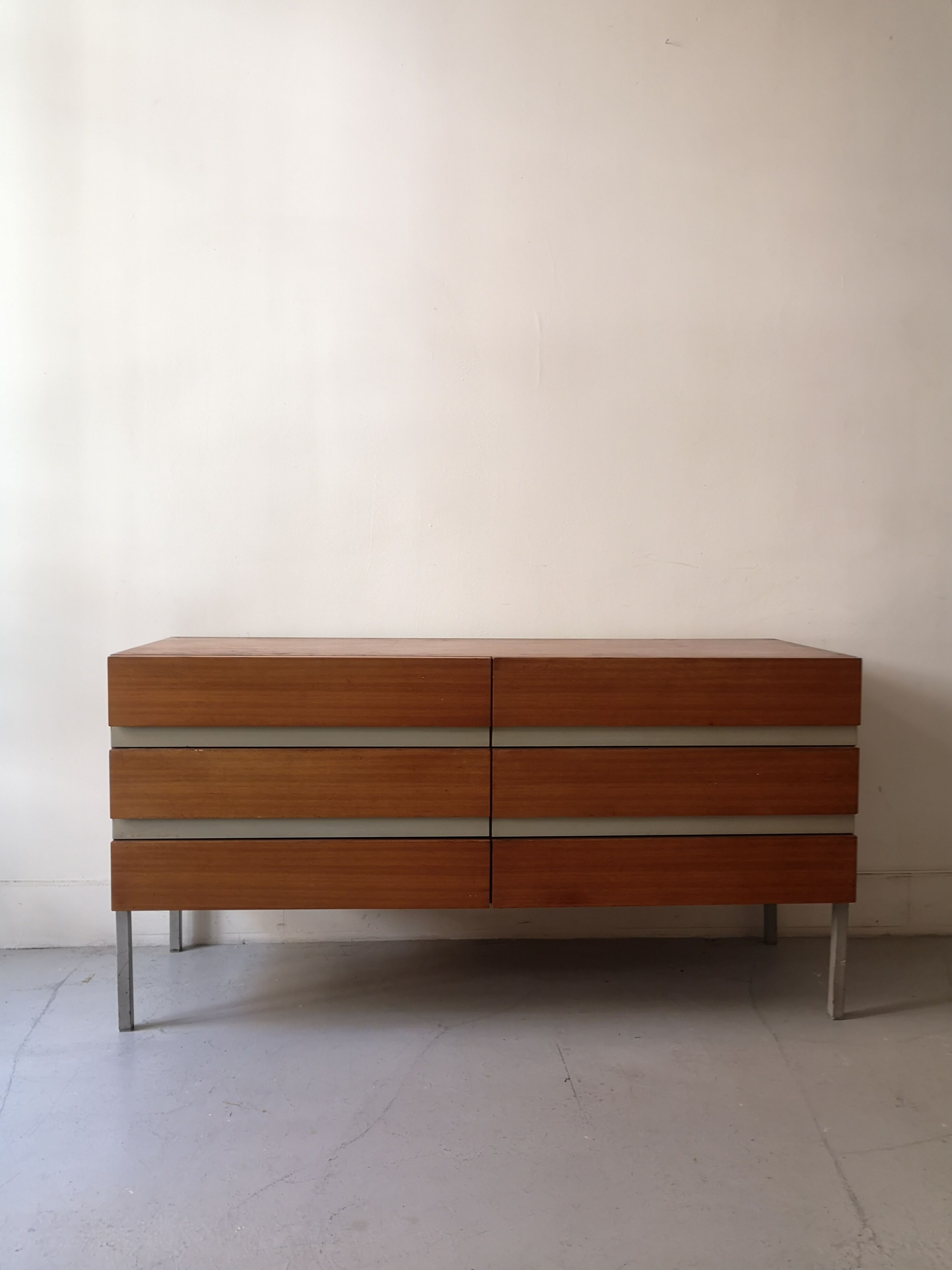 Wooden sideboard mid century, 1960