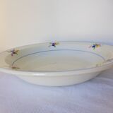 Vintage round hollow dish from the Gien factory, Nice model 2106109