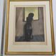 Michel Mathonnat, A Wait So Long, Signed etching, 63 x 77 cm