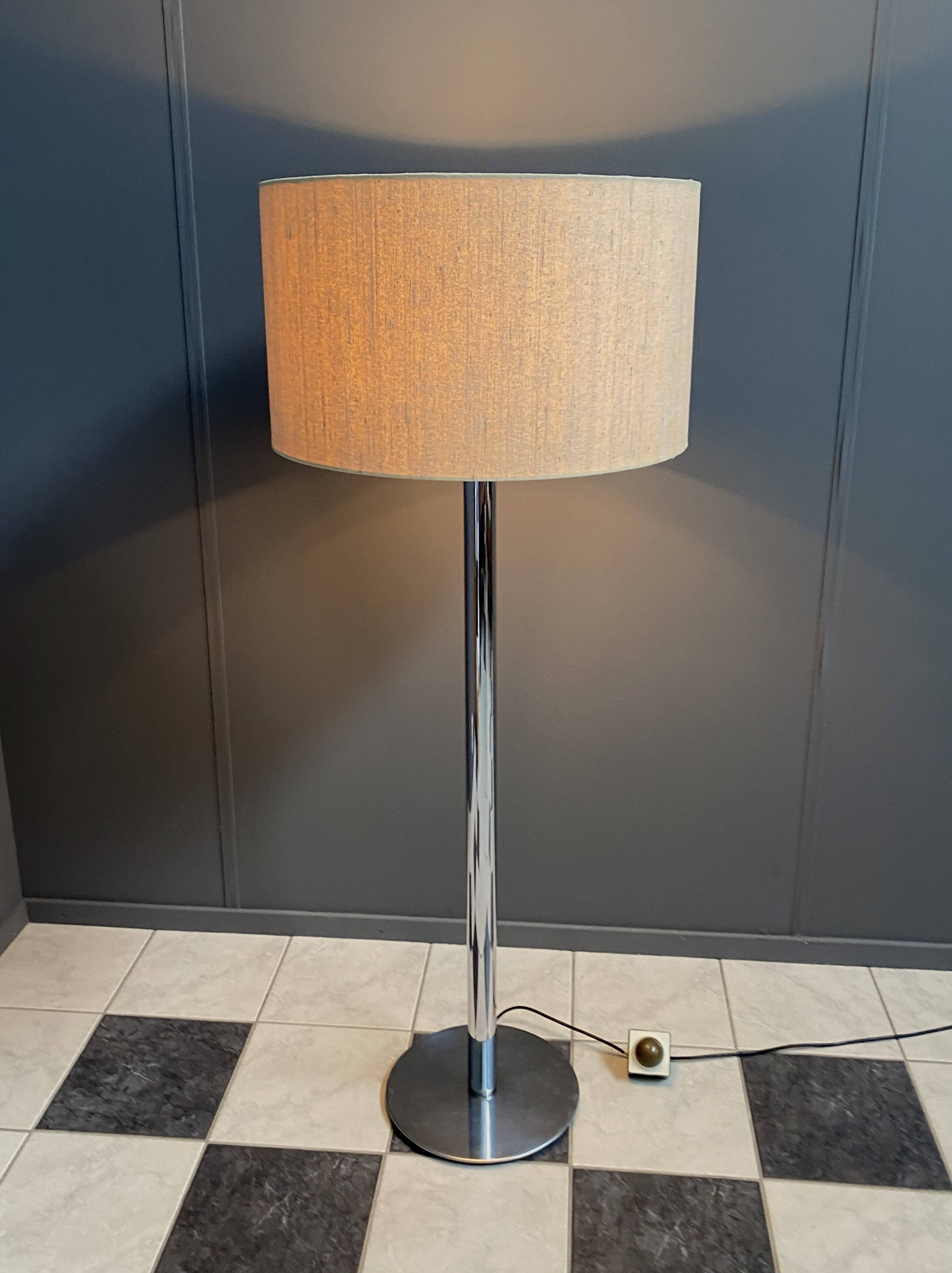 Staff Leuchten chrome floor lamp 1970s