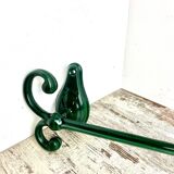 Enamelled cast iron towel holder