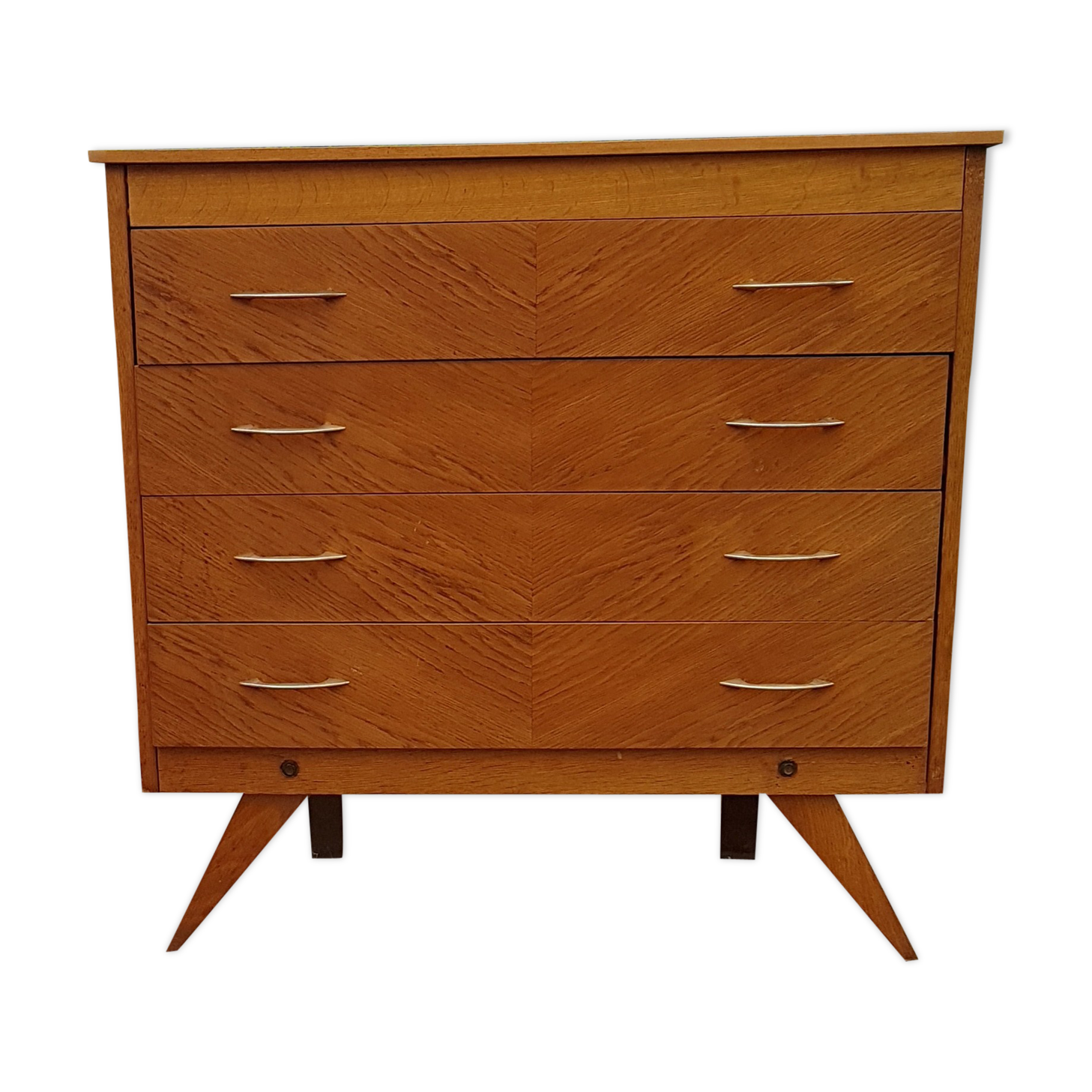 Chest of drawers years 60 feet compass