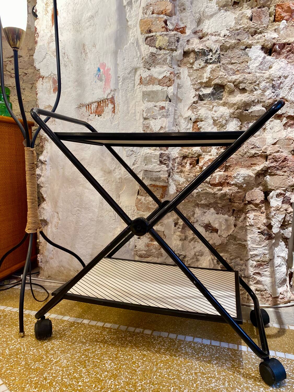 Vintage folding trolley – Mascagni Italy, 1960s