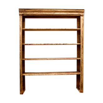 Vintage wooden shelf
