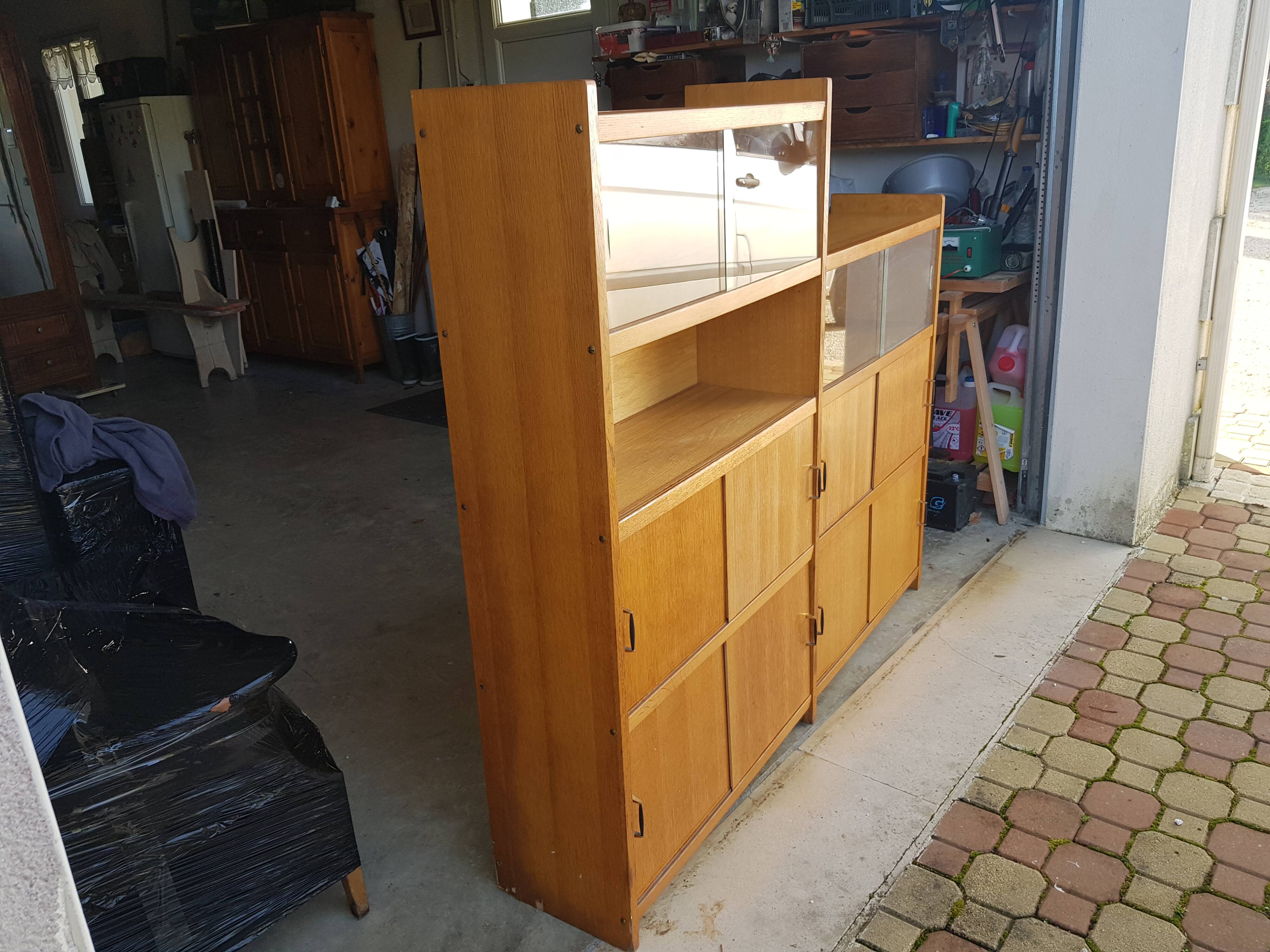 Asymmetrical Scandinavian vintage library