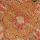 Red & Cream Classic Turkish Runner Rug, 75x296Cm