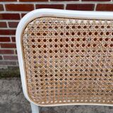 Set of 4 Cesca b32 model chairs in white