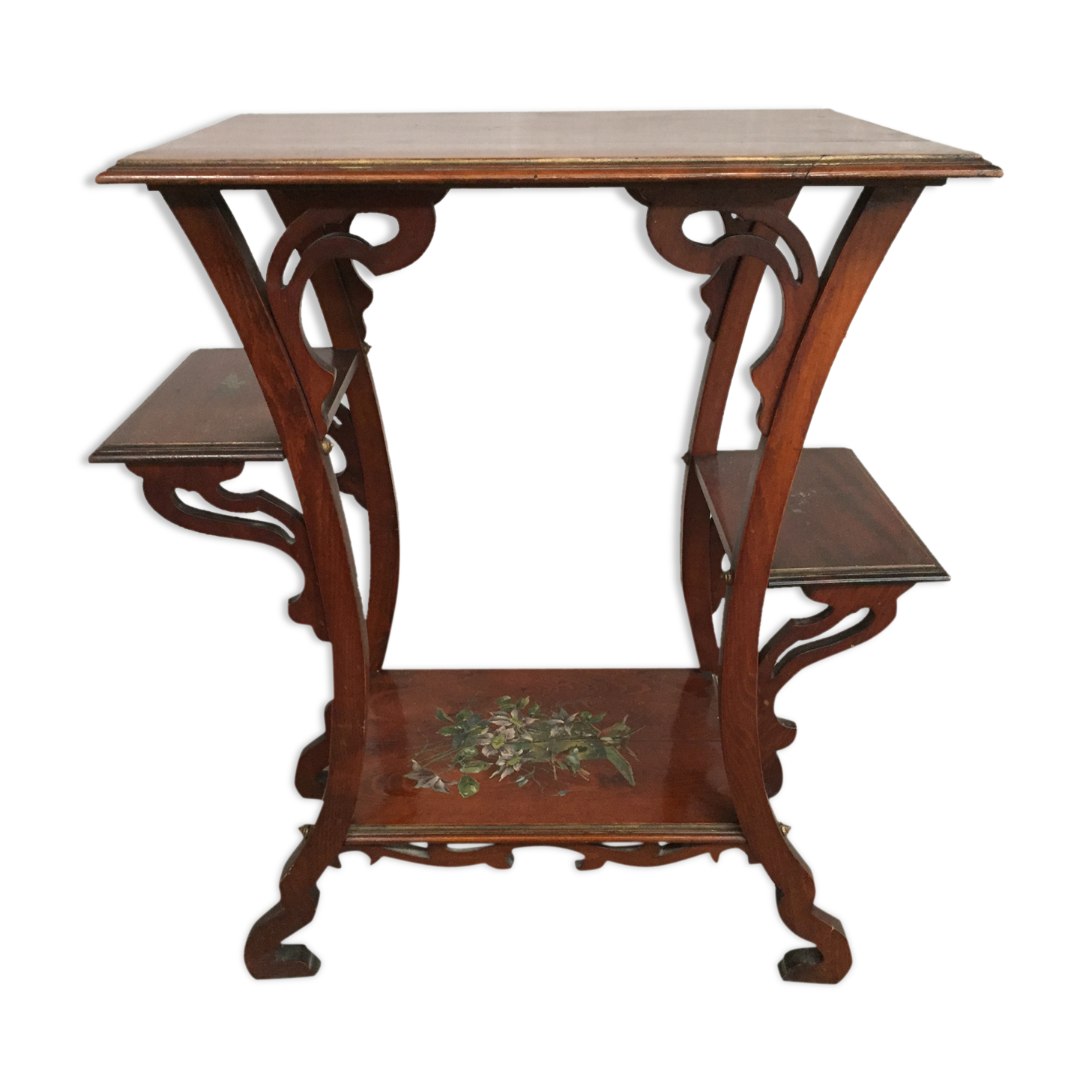 Serving table walnut