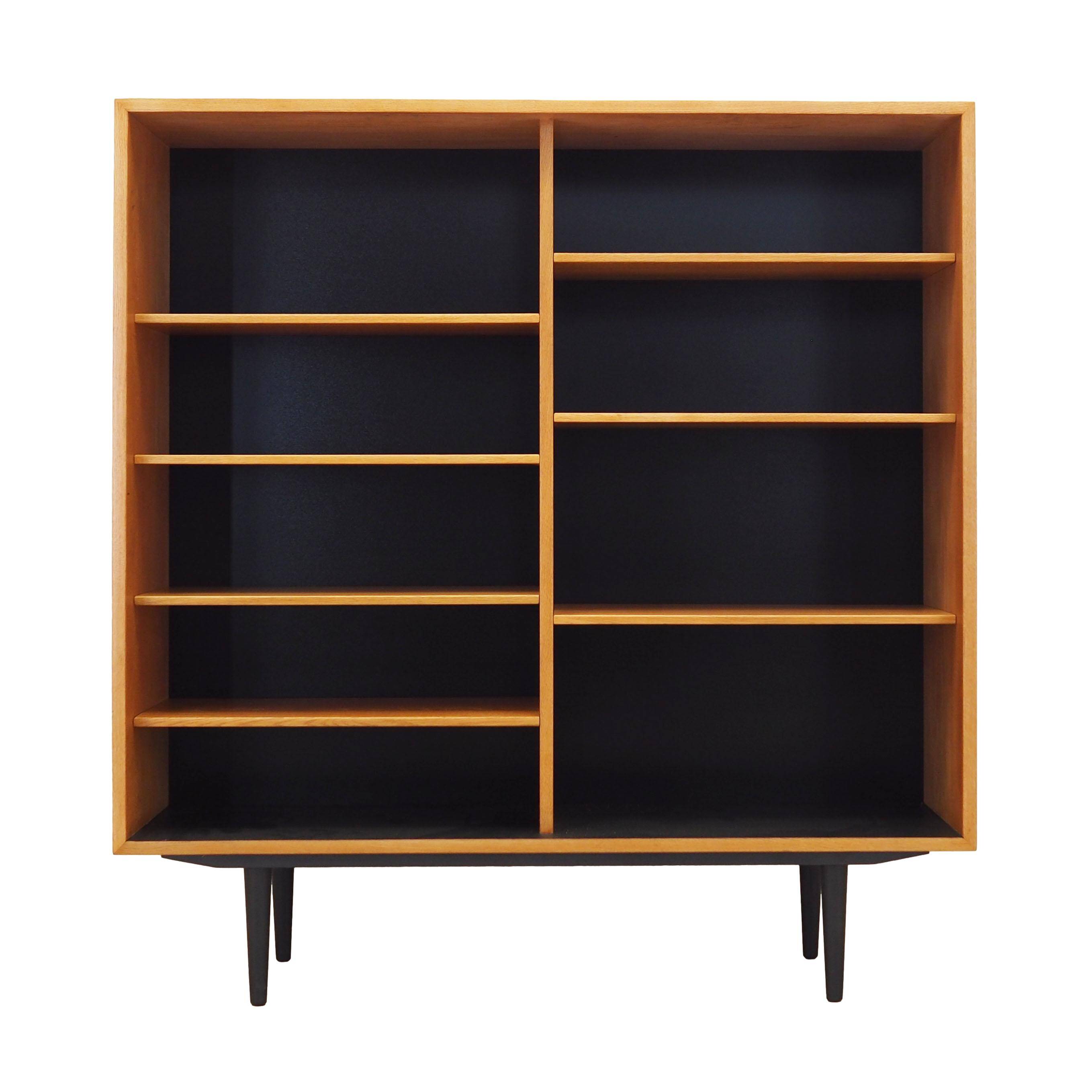 Ash bookcase, Scandinavian design, 1960s, designer: Børge Mogensen, manufac