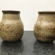 Paire de vases ancien le cep grès Jean Tessier vintage