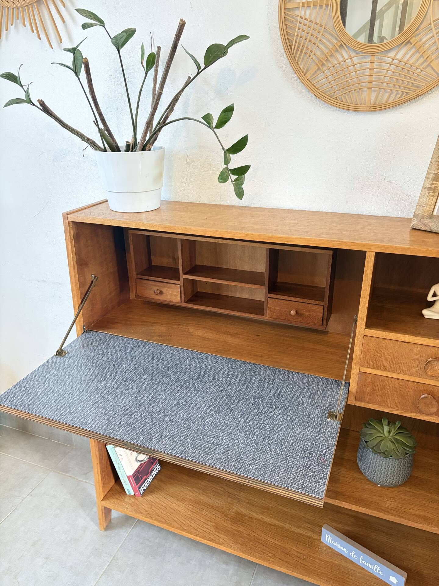 Meuble de rangement vintage des années 60