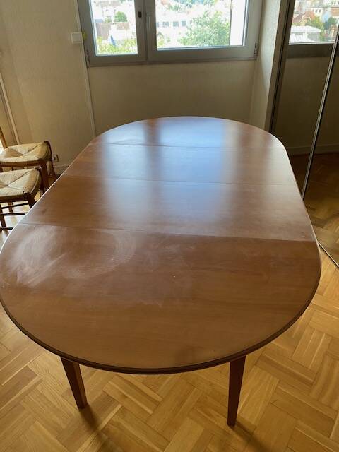 Lot 1 table and 7 chairs