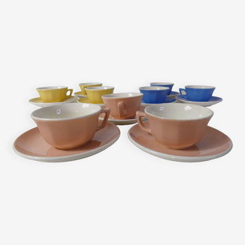 Villeroy & Boch vintage colored cups