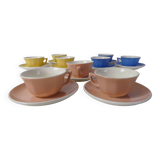 Villeroy & Boch vintage colored cups