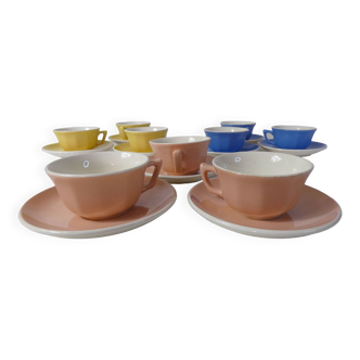 Villeroy & Boch vintage colored cups