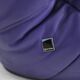 Vintage purple leather Togo 2 seater sofa by Ligne Roset 1990s
