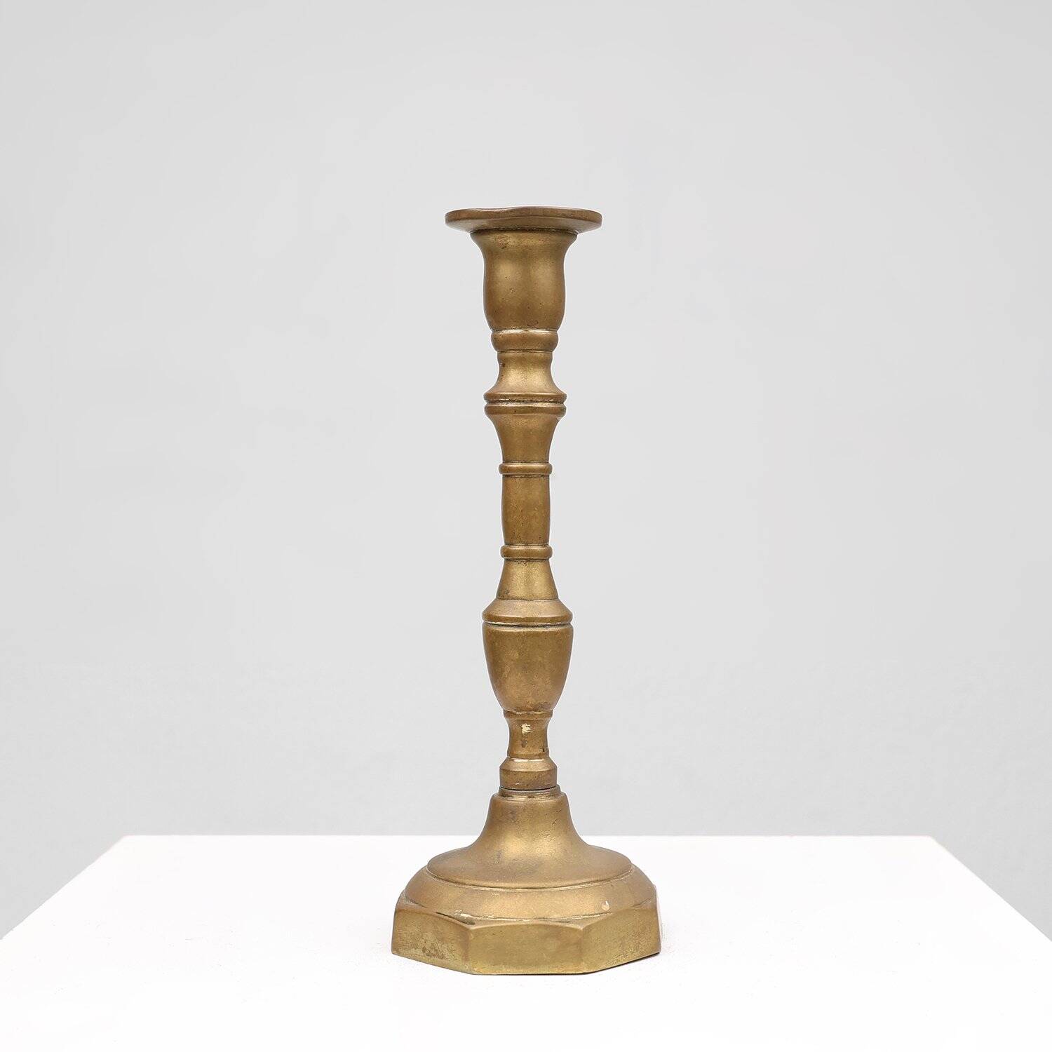 Antique French Candlestick in Bronze, 1890s