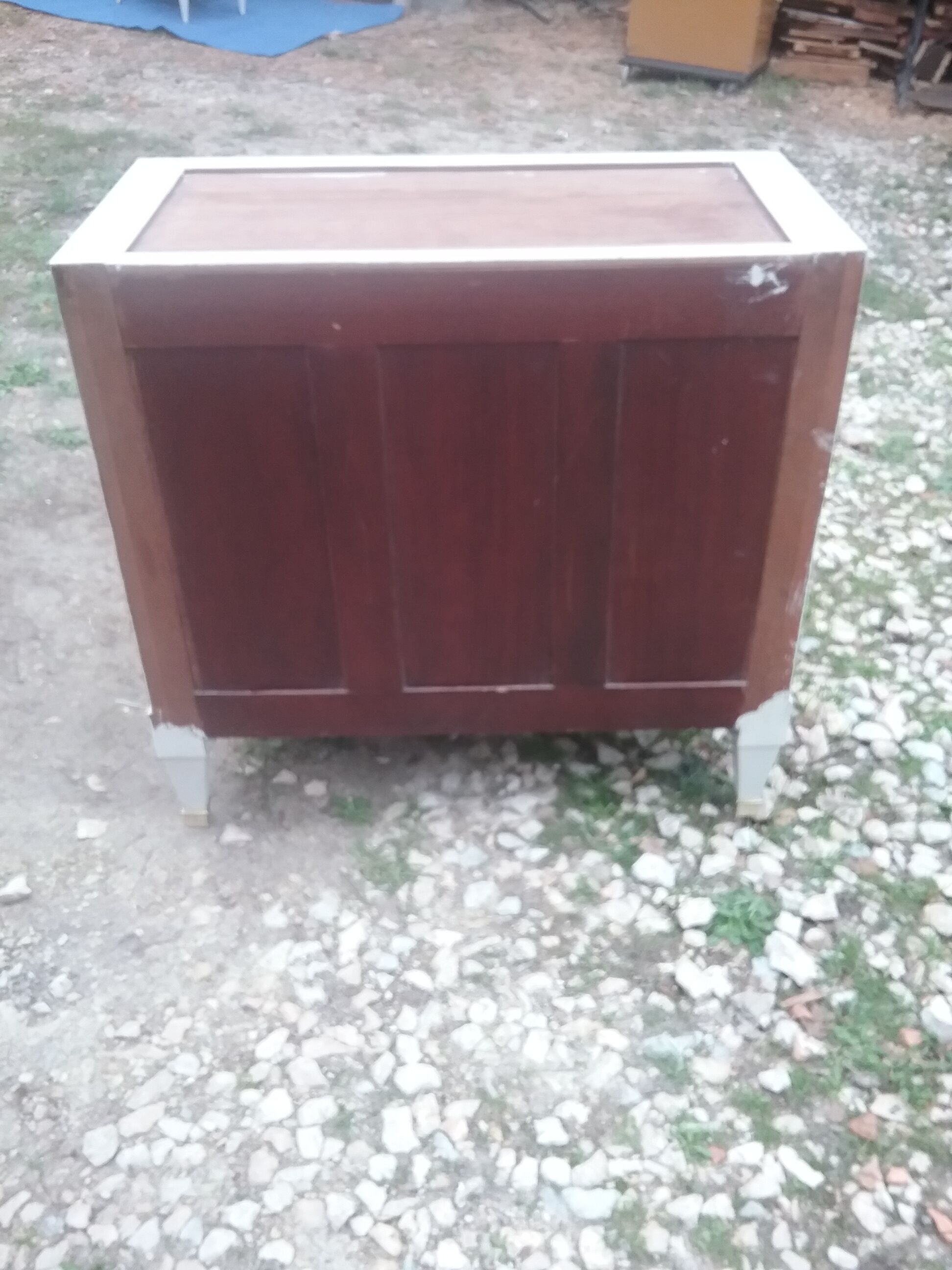 Commode style Louis XVI grise