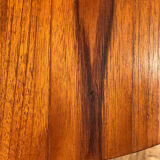 Round teak coffee table from the 1960s