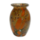 Vase old multicolored glass millefiori Murano
