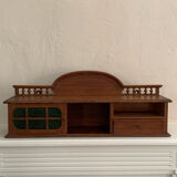 Old wooden shelf