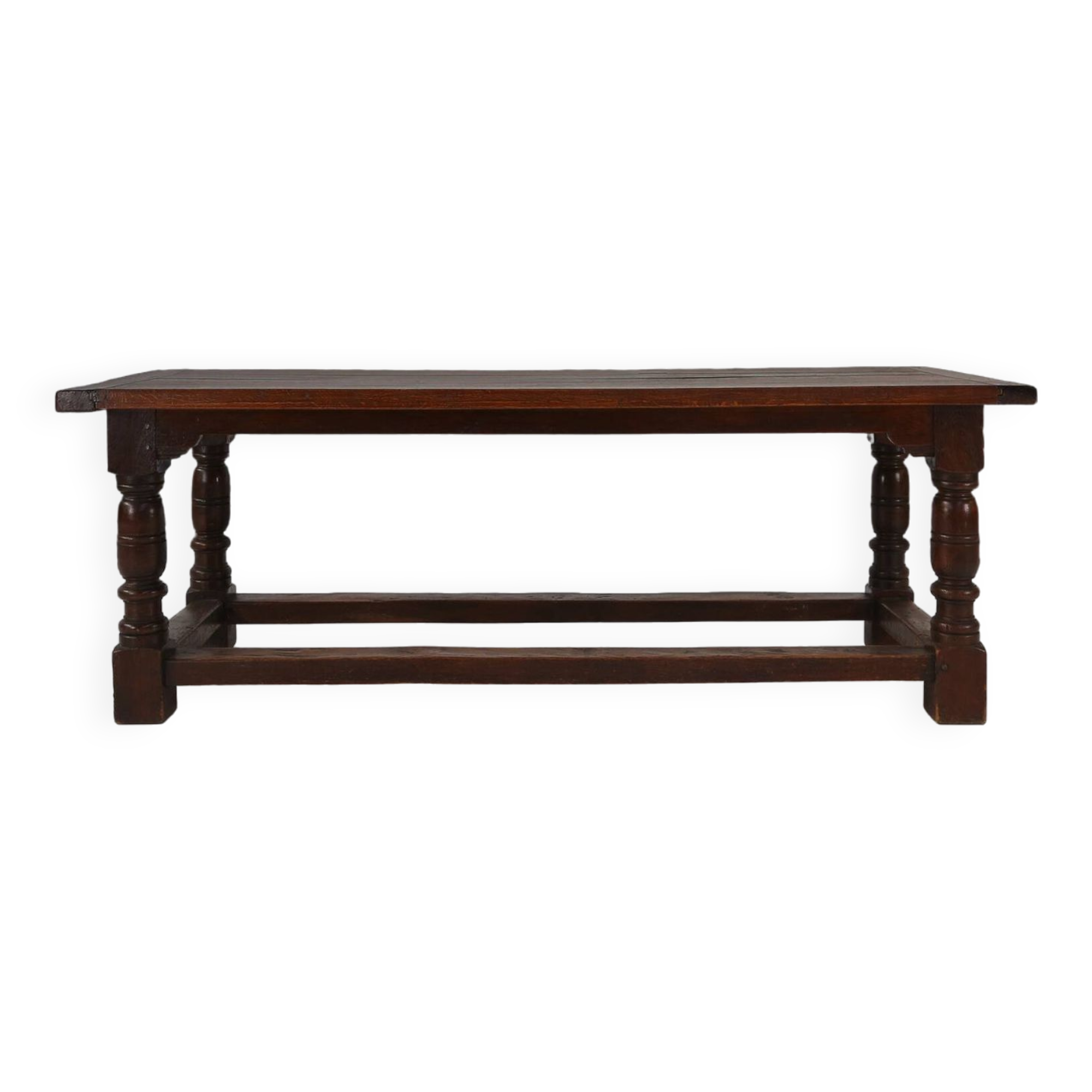 Antique Oak Table, France, 1850s