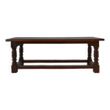 Table ancienne en chêne, France, années 1850