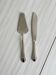 Antique patinated metal serving cutlery