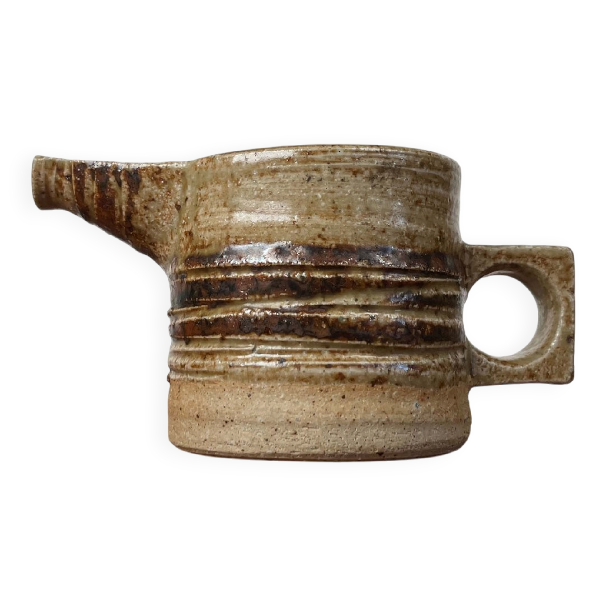 Mid-century studio pottery carafe by Tue Poulsen for Tue Keramik, 1960s.