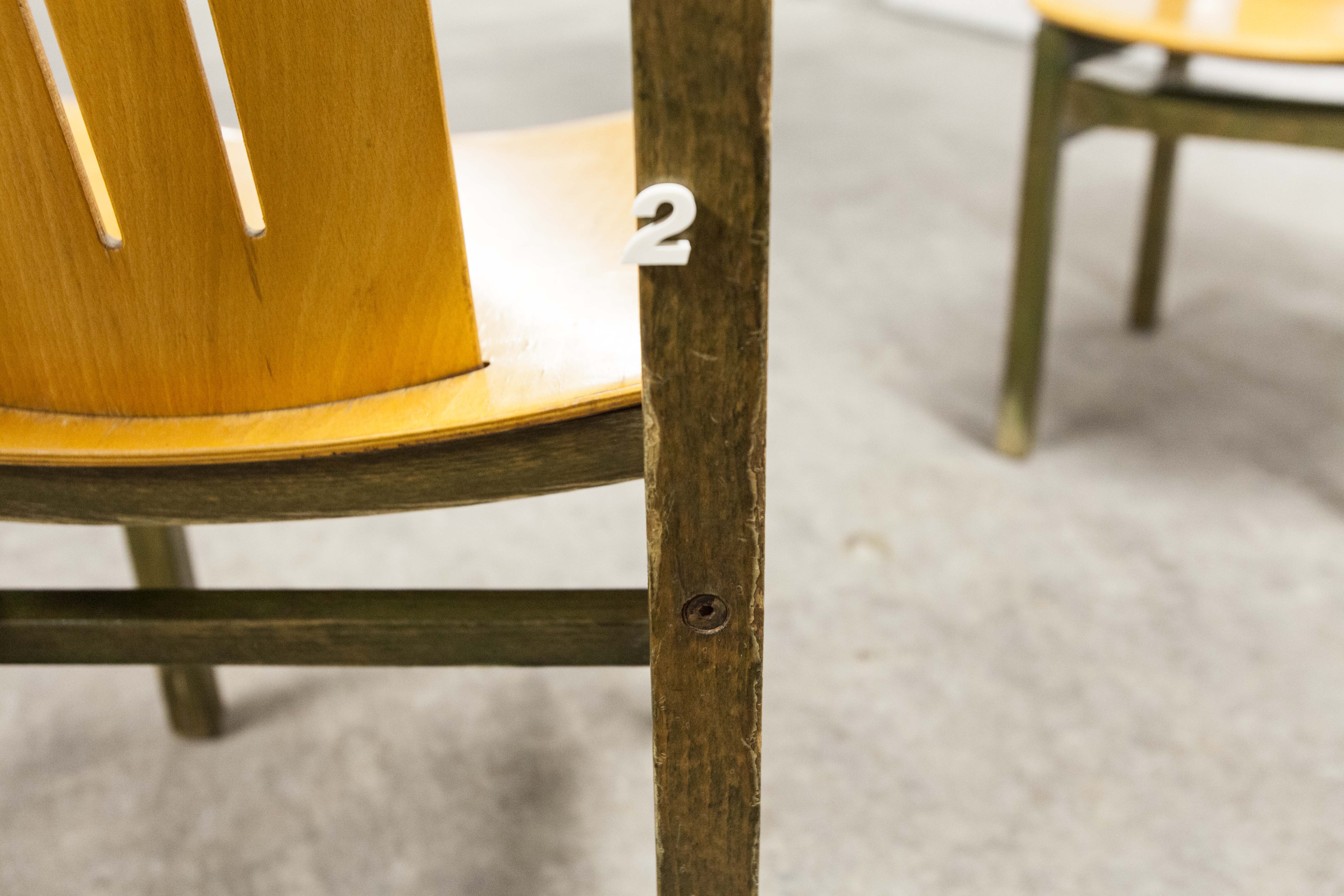6 Baumann 'Argos' chairs