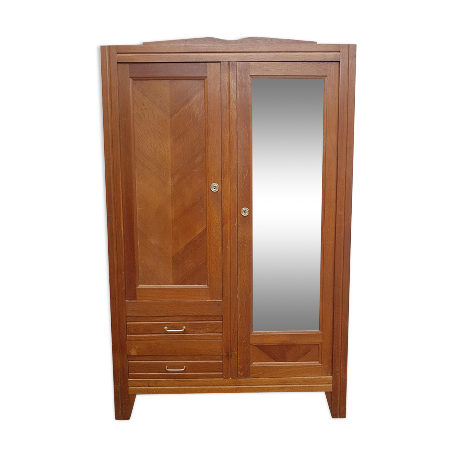 Wardrobe wooden vintage 60