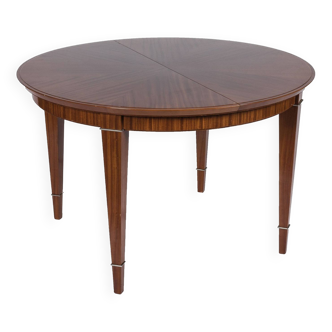 Round art deco dining table