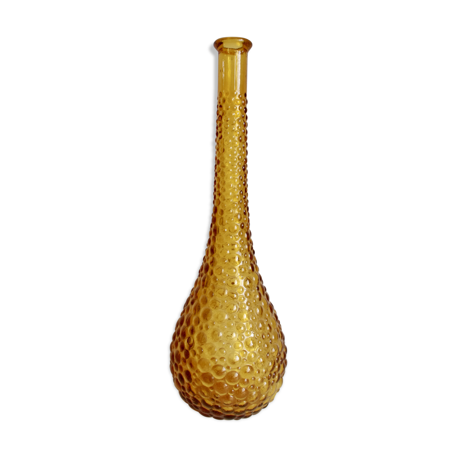 Carafe style empoli jaune