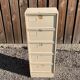 Industrial iron cabinet with flap