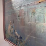 Tableau scène de chasse suzette mezie