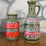Pair of matching vases Bay Germany 1960-70's