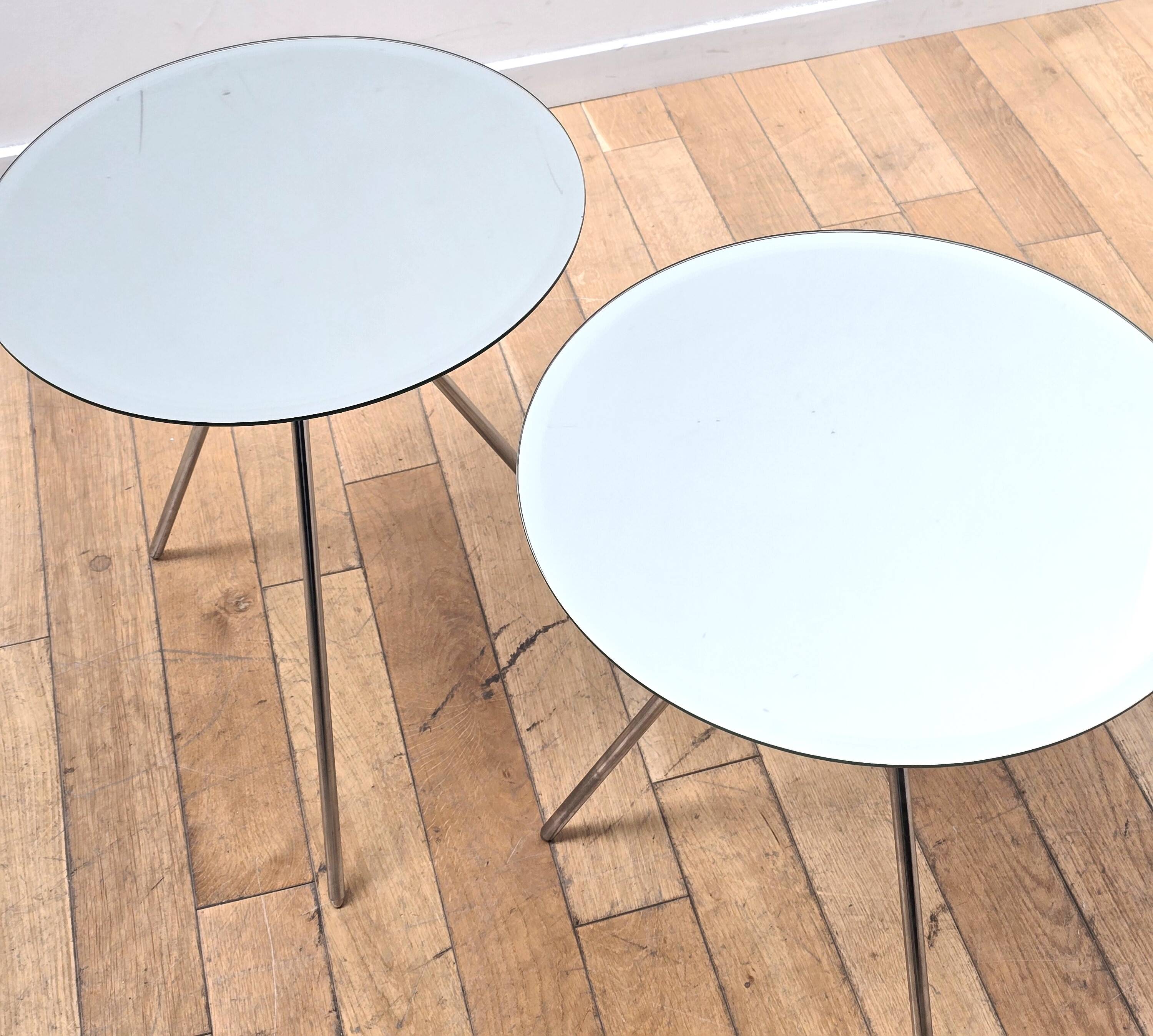 Pair of Sparkle coffee tables, Habitat