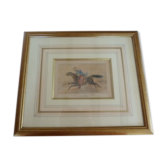 Framed engraving