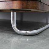 Armoire Bauhaus par Hynek Gottwald en placage de noyer et hêtre, années 1940