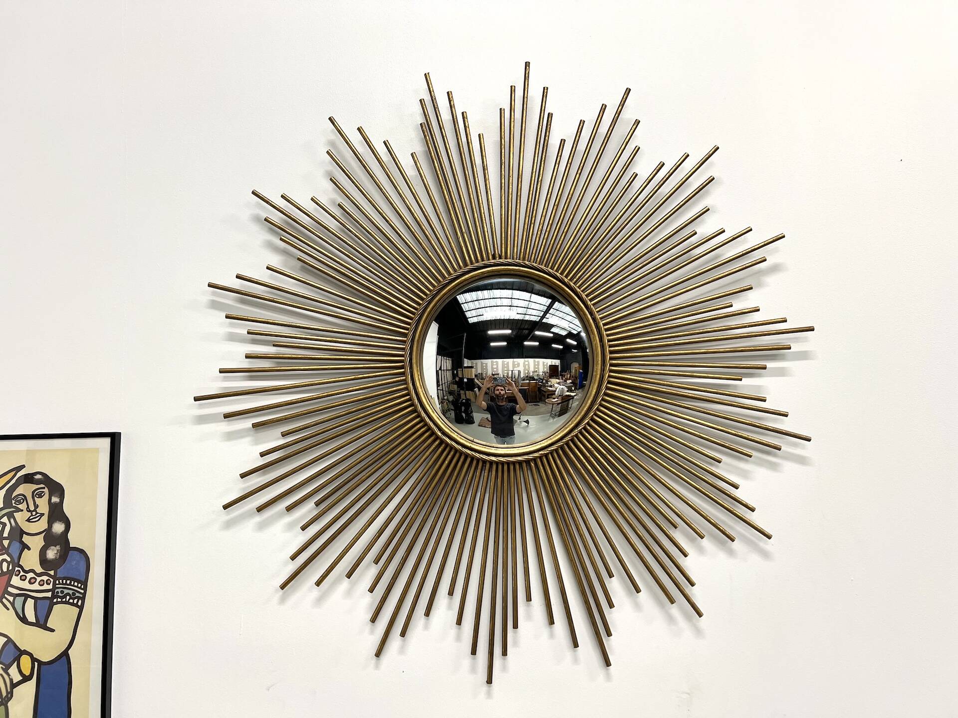 Witch's eye mirror, circa 1950