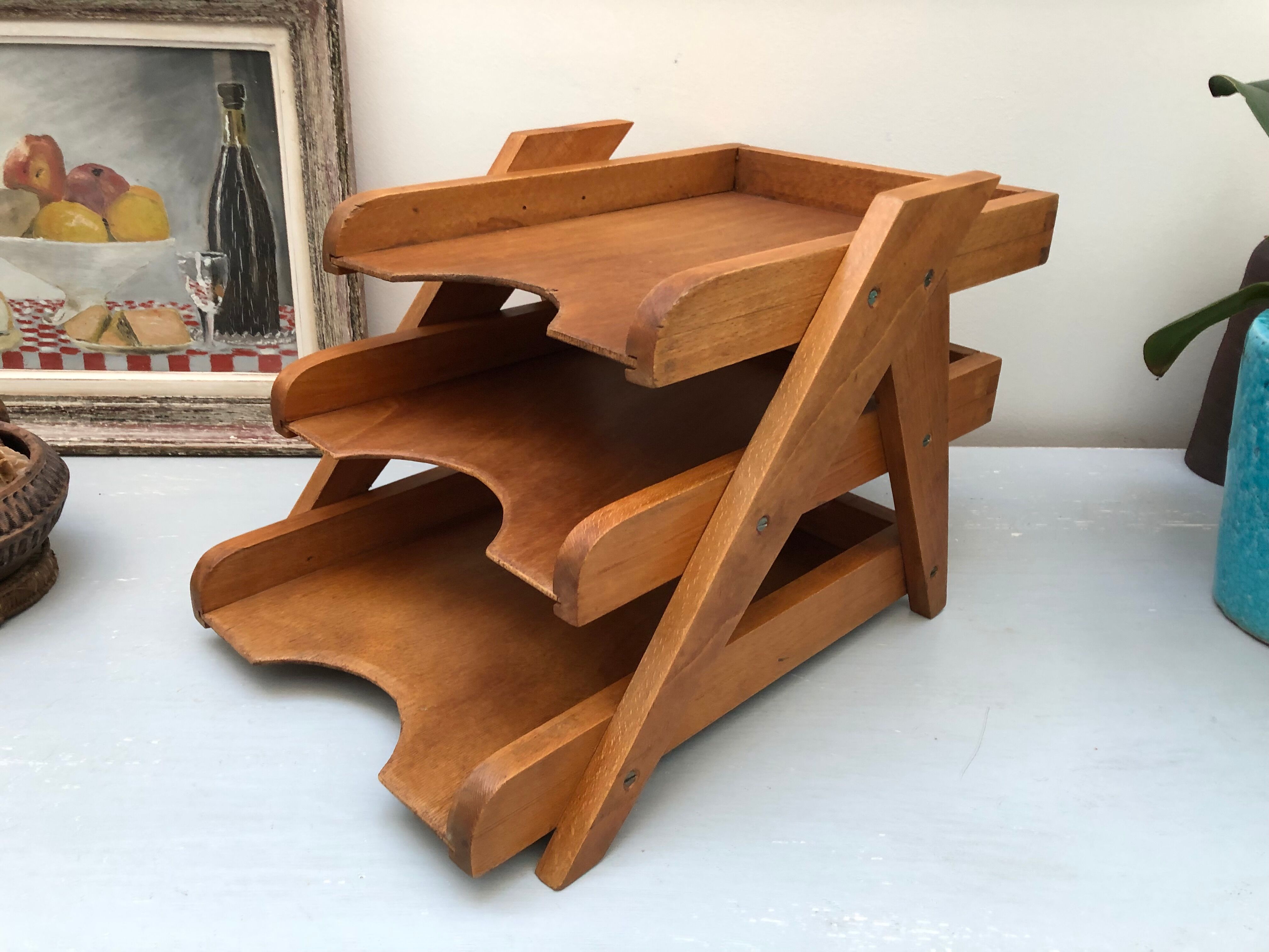 Old office sorter / document storage / letter holder / mail