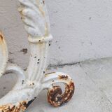 Hunting wheels gate jib bourgeois house in cast iron 19th