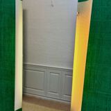 Illuminated wall mirror by Ernest Igl for Hillebrand, mid-century, Germany, 1960s.