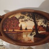 Art Deco plateau signed Germonde