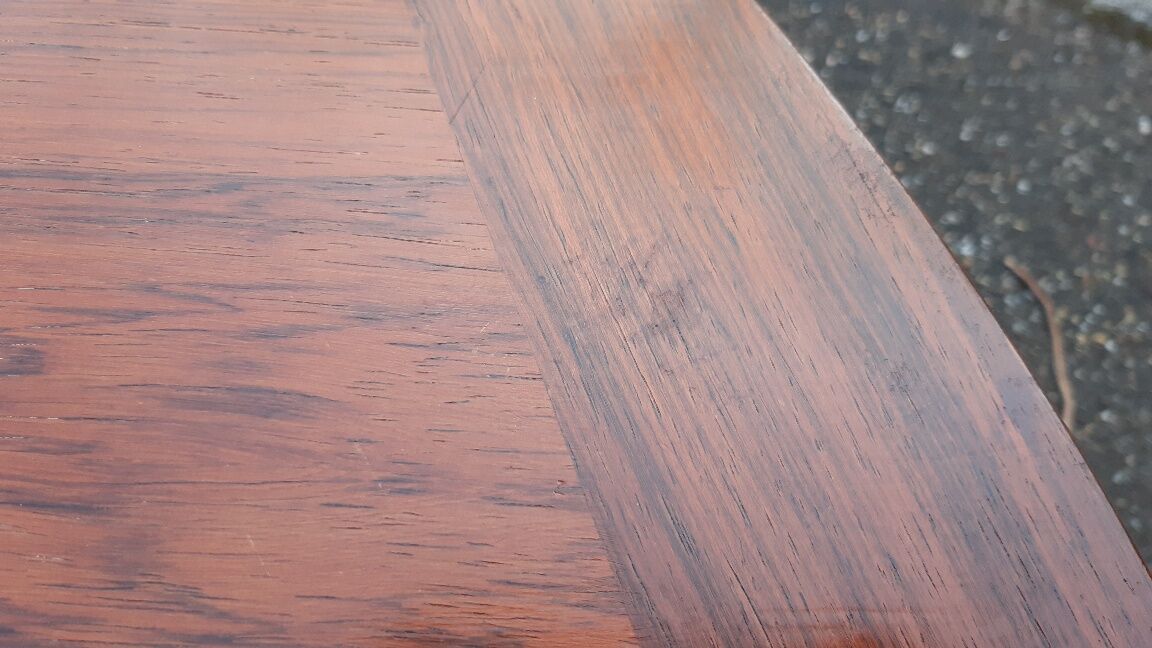 Rosewood coffee table 1970