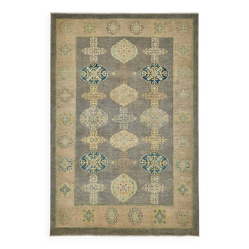 Turkish Handknotted Wool Oushak Rug 181 cm x 266 cm
