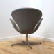 Pair of Swan Chair armchairs, Fritz Hansen