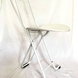 Vintage DAFNE Folding Chair by Gastone Rinaldi for Thema, 1970s Italian Des