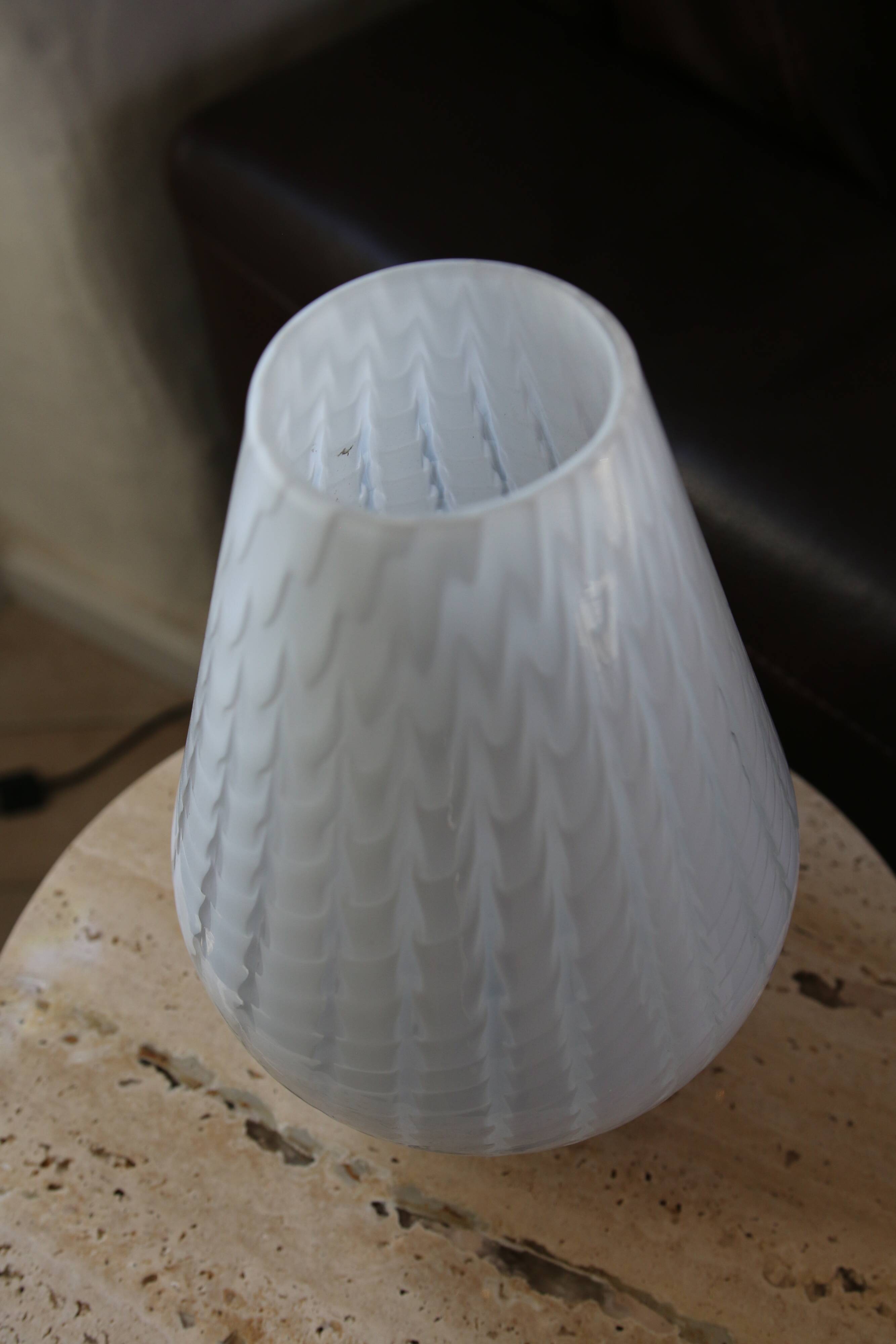 Murano glass table lamp